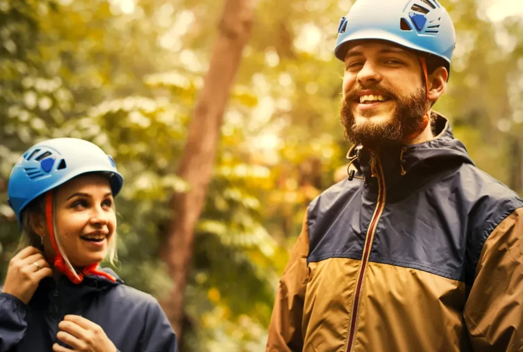 Un esprit d'équipe lors d'une activité de teambuilding ressourçante